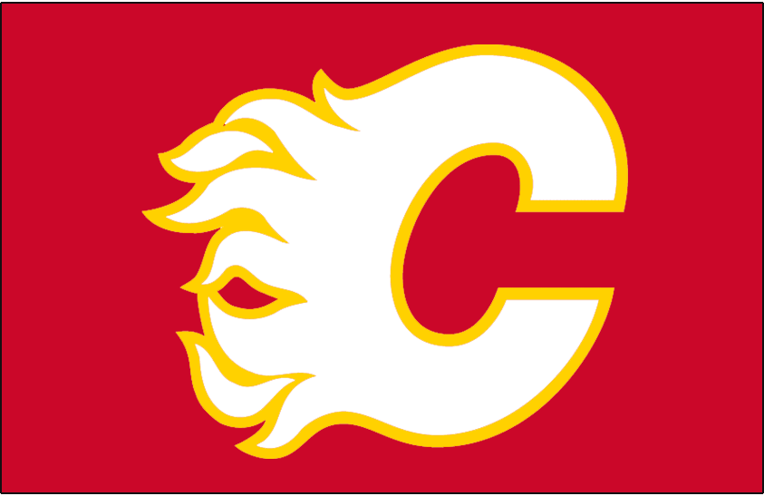 Calgary Flames 2018-Pres Jersey Logo t shirts DIY iron ons
